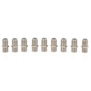 10Pack F Type Coupler Adapter Connector Female F/F Jack RG6 Coax Coaxial Ca BX