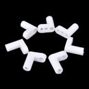 40pcs fixed plastic PCB mounting feet 20mm L type feet with Screws  V3