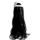 Wig Female Long Hair Fashion Cap Wig One-Piece Female Long Volume Natural F