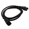 2x IEC320 C14 Male To C15 Female C14-C15-Cable Power Cord UPS Server Kit