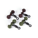 30PCS Carp fishing heli chod beads swivels rubber beads with quick change~swASE