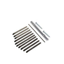 Thumb Piano Bridge Saddle 10 Keys Set Kit for Kalimba DIY Replacement Parts