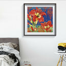5D DIY Diamond Painting Bright Flower Full Round Drill Embroidery (LG144)