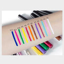 Matte Liquid Eyeliner Bright Color Waterproof Eye Line Pcs Set 12 U8A5