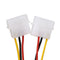 3pcs Display Card Power Line 4pin to 6pin Line Special Purpose for Mining