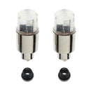 Pair Motor Cycling Bicycle Car Tyre Tire Valve Colored LED Wheel Lights