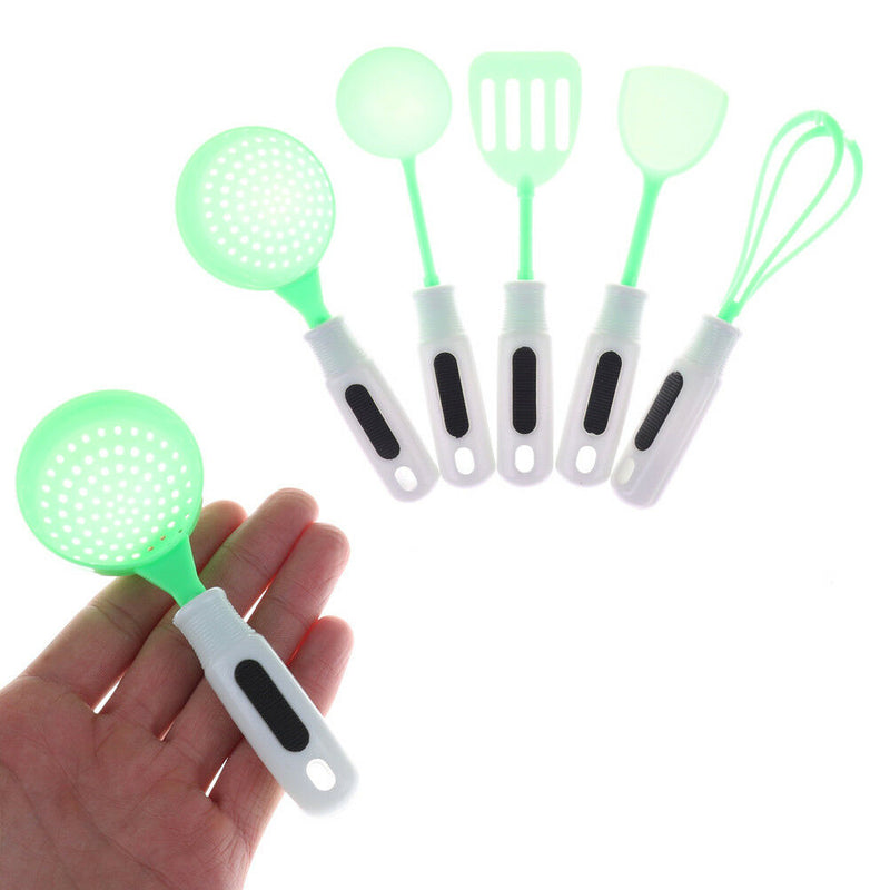 5pcs/set Baby Pretend Play Kitchen Toys Kid's Utensils Cooking Pots For DoJ*