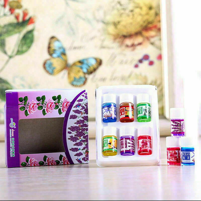 6x ESSENTIAL OILS-100% Pure Uncut Grade - Healthy Aromatherapy Kit I1I2