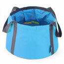 Bluefield Outdoor Portable Foldable Bucket Wash Basin Waterproof Folding Bu M4W9