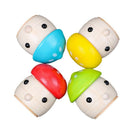 Puzzle Mushroom Slides, Toddlers, Early Education, Interest, Wooden Toys T6F6