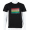 Men Sound Activated Led T-Shirt Light Up Flashing Rock Disco Equalizer Shor Z9J8