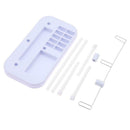 Sewing Machine Needle Thread Bobbin Adjustable 3 Thread Spools Holder