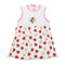 Baby Summer Dresses Girls O-Neck Sleeveless Cute Flowers Cotton Mini Dress