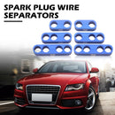 6x Billet Aluminum Spark Plug Wire Separators Dividers Looms for 7mm 8mm 9.5mm