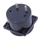 AC 0-3A Round Analog Panel Meter Current Measuring Ammeter Gauge Black