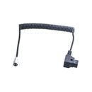 D-Tap To 2 Pin Female Plug Spring Power Cable Cord For BMPCC 4K Camera