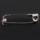 100 x Brooch Bar Backs Safety Pins Badge Fasteners For Jewellery Findings M G7B4