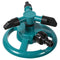 Garden Sprinklers Water Durable Rotary Three Nozzle Arm Pipe Hose Sprinkler