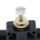 2PCS 10mm 12mm Pneumatic Restrictor Connector Valve Push in Type