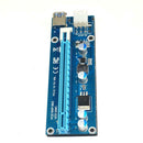 USB 3.0 PCI-E Express 1x  Extender Riser Card Adapter 6PIN Power Cable 30CM