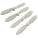 Replace Backup Propeller Accessory Upgrade For Mini RC Cheerson CX-10 White
