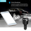 Dual USB 3.1A Display Voltage Car Charger Volt 2Port Adapter For Smart Phone
