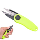Foldable Fishing Scissors Stainless Fish Line Braid String Cutter random colorJR