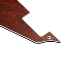 3Ply Guitar Scratch Plate For Gibson Sg Standard Replacement(Red Shells) A