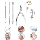 6Pcs Ingrown Toenail Tools Kit, Premium Nail Treatment Foot  Pedicure Tools