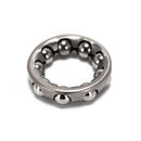 2x bicycle rear wheel axle 1/4 inch x 9 ball bearing cages bike cycling shafts Z