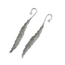6Pcs Beading Leaf  Bookmarks Book Mark DIY Jewelry Findings Gifts