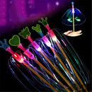 Rainbow Magic Stick Wand LED Bubble Flower Colorful Shining LigLJ Wand Stick.LJ