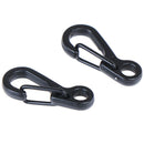 10PCS Mini Carabiner Clip Snap Spring Clasp Hook Keyring Camping Tool ME