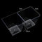 50Pcs Mini Small Plastic Square Dessert Cup Sauce Starter Party Tableware D G9A3