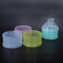 4 Layers Milk Powder Case Formula Dispenser Kids Baby Feeding Travel Contai