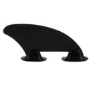 Kayak Skeg Tracking Fin Integral Fin for Surfing Board Fishing Boat Canoe Black