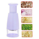 Manual Onion Chopper Garlic Crusher Pressing Food Cutter Vegetable Slicer Pee Pf