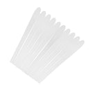 10x Expandable Silicone Eyeglasses End Tips Ear Sock Tubes Replacement White