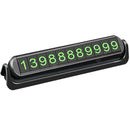 Double Sided 360 Rotation Luminous Aromatherapy Stop Sign- Black