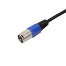 3-pin XLR Male to 1/4" 6.35mm Stereo Plug Audio Cable Microphone TRS Adapter