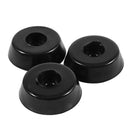 Rubber Furniture Chair Desk Leg Protector Feet Pads 18mm x 5mm 150 Pcs