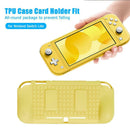 Soft TPU Case Shell Skin Cover Fit for Nintend Switch Lite Console (Yellow)