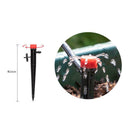 50Pcs Water Flow Irrigation Drippers on Stake Emitter Drip System Qualified New
