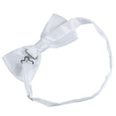 Adjustable Size Satin for Men Women White
