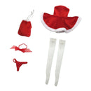 1/6 Woman Christmas Hairpin Dress Sos T-ba & Bag for 12'' Action Figures