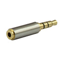 3.5mm Male to 2.5mm Female Jack Headphone Adapter Converter Converte Plug