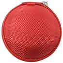 5X(Carrying Hard Case Bag for Earphone Headphone iPod MP3 red L5M5)