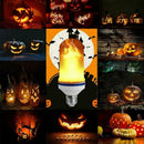 E27 LED Flame Lamp Light Bulb Simulated Burning Fire Decor Light Home X7K7