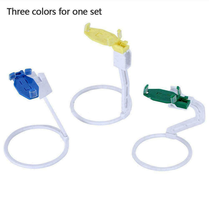 3pcs Dental Plastic Film X Ray Sensor Digital Positioner Tools Holder B7C2