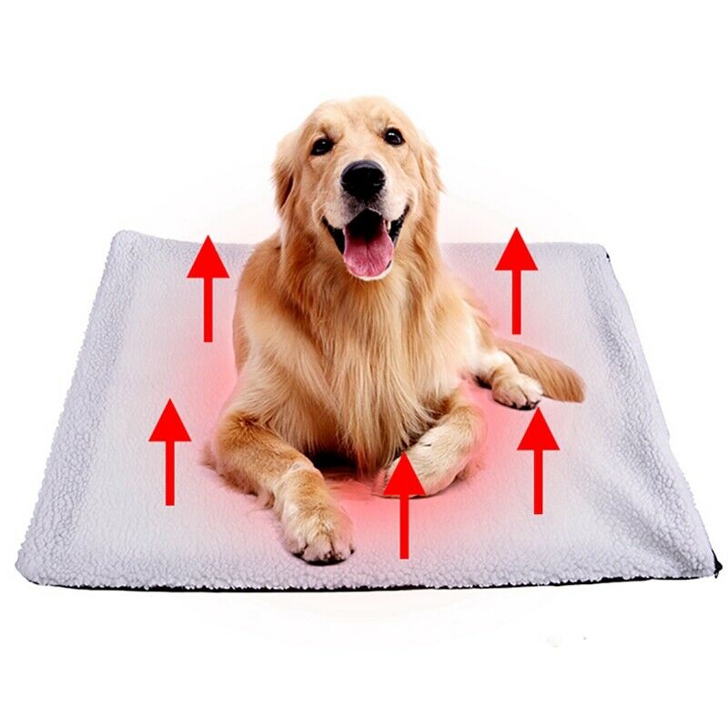 Self Heating Dog Cat Blanket Pet Bed Thermal Washable No Electric Blanket S